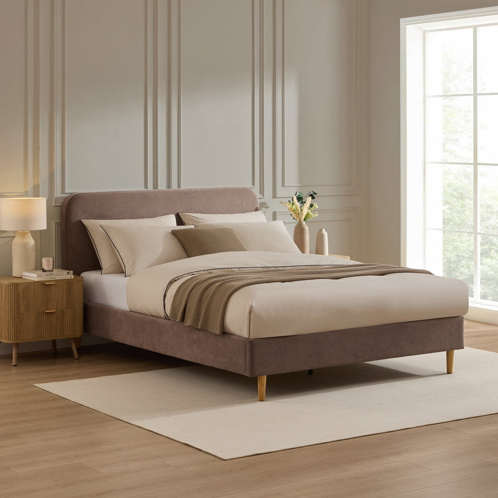 Cadre de lit - Taupe