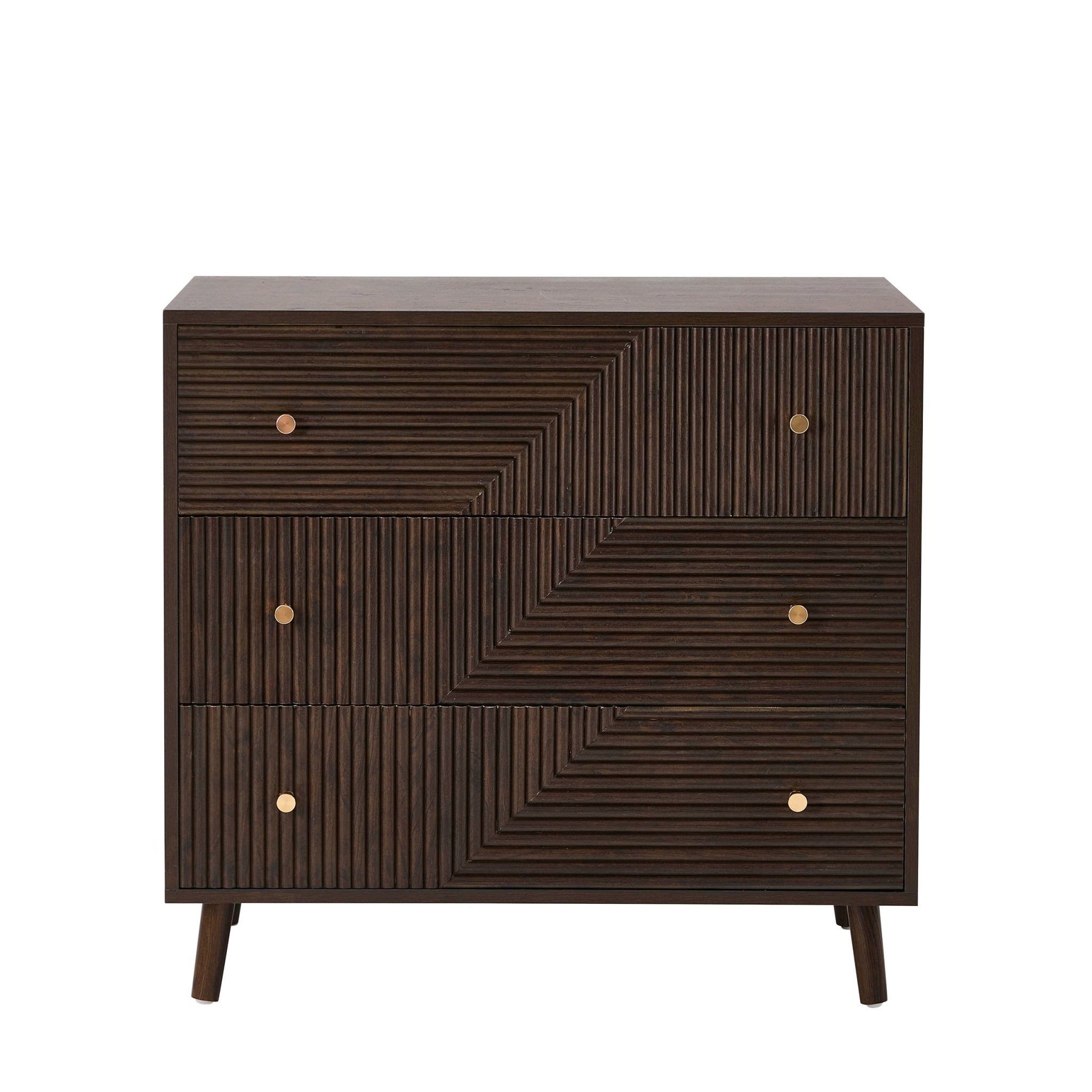 Commode 3 tiroirs – Noyer