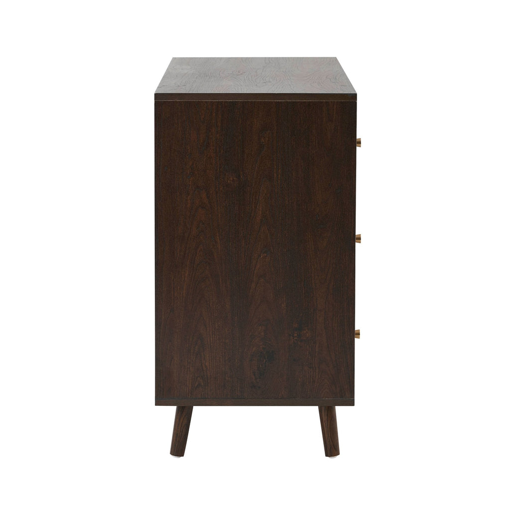 Commode 3 tiroirs – Noyer