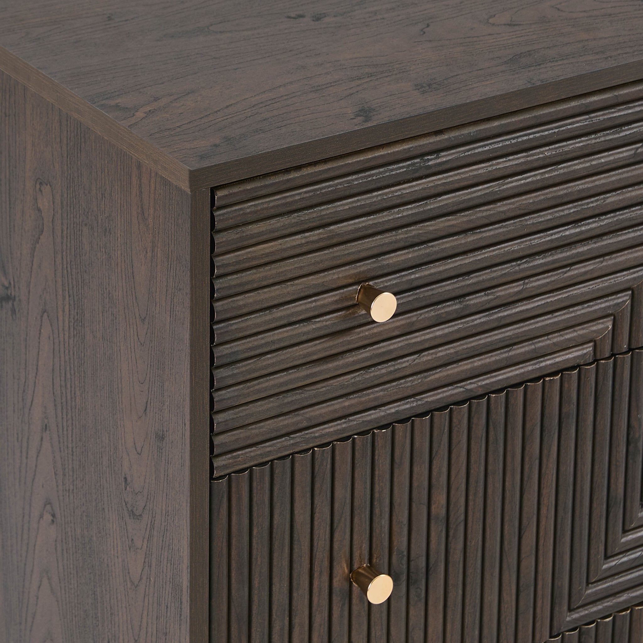 Commode 3 tiroirs – Noyer