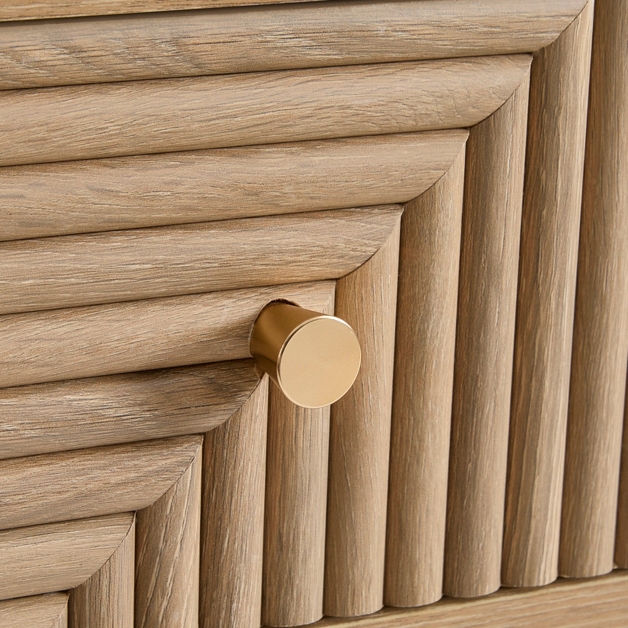 Console coiffeuse - Bois clair