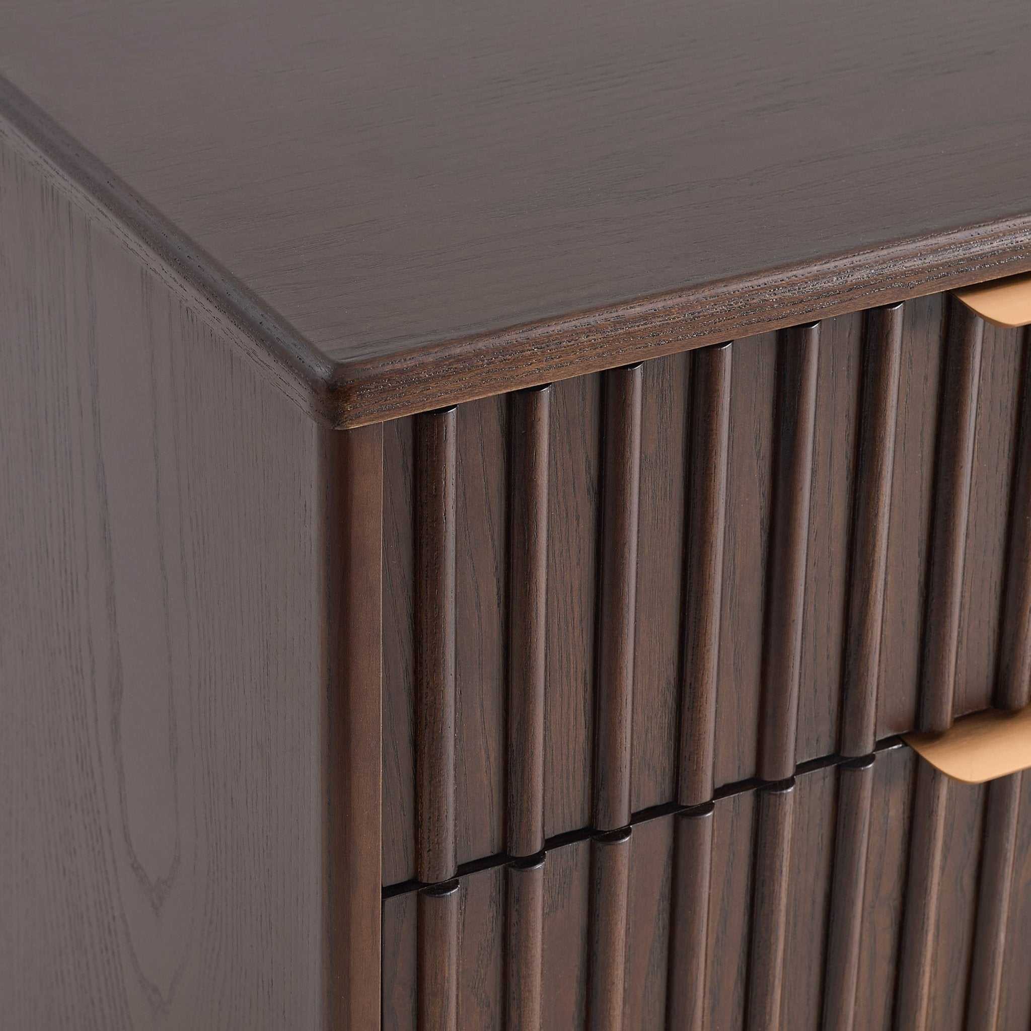 Commode à 6 tiroirs - Noyer
