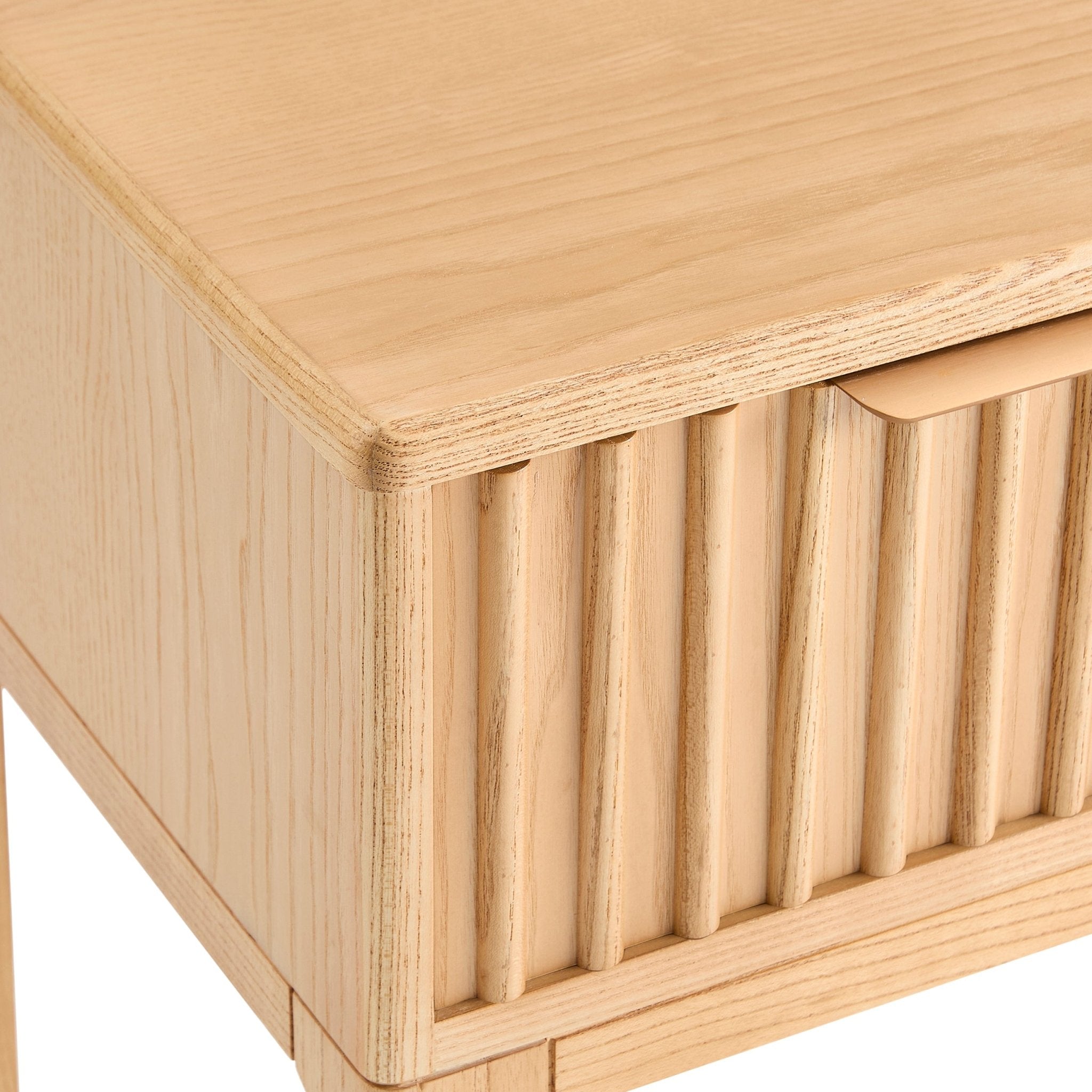 Table de chevet à 1 tiroir - Bois clair