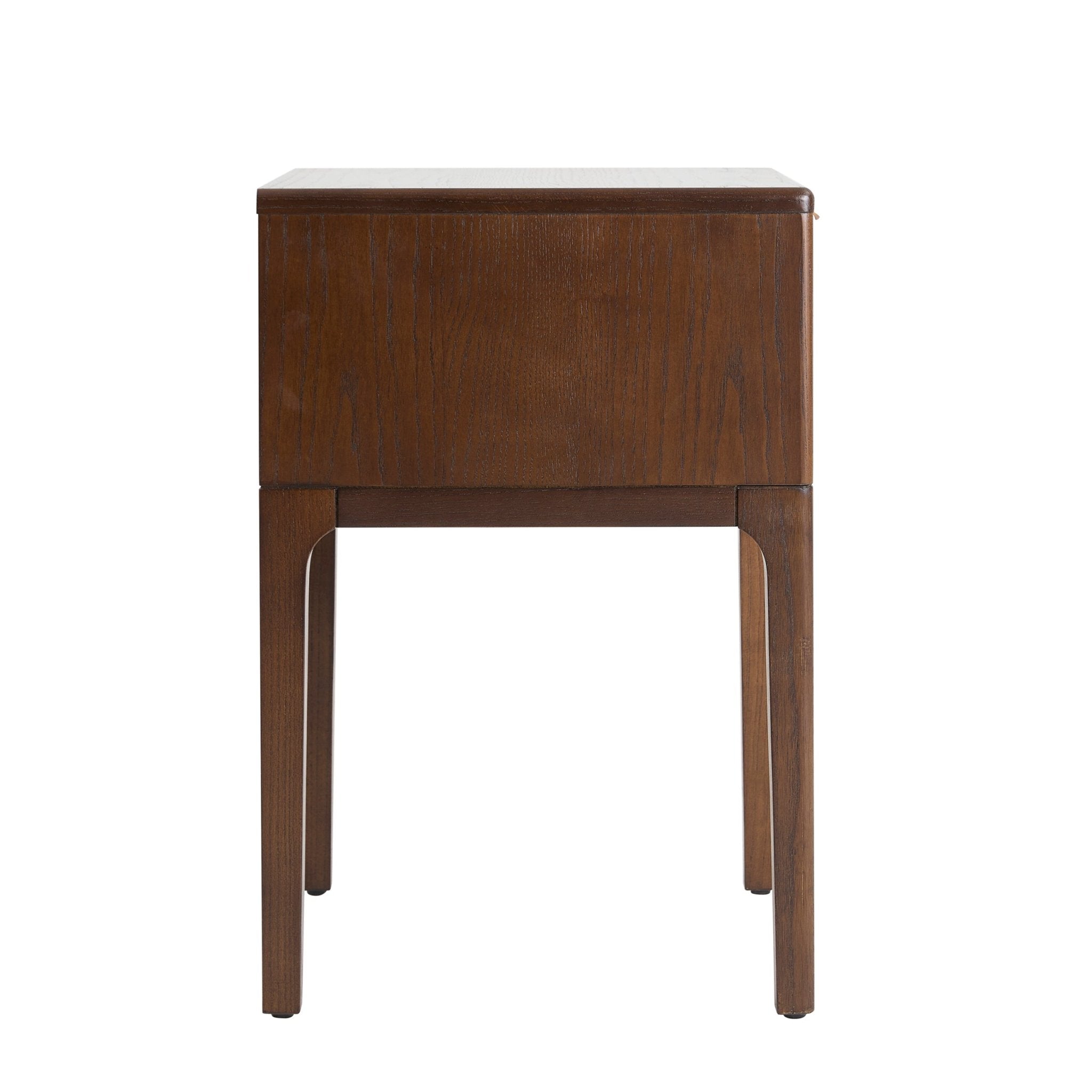 Table de chevet à 1 tiroir - Noyer