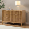 Commode 6 tiroirs - Bois clair