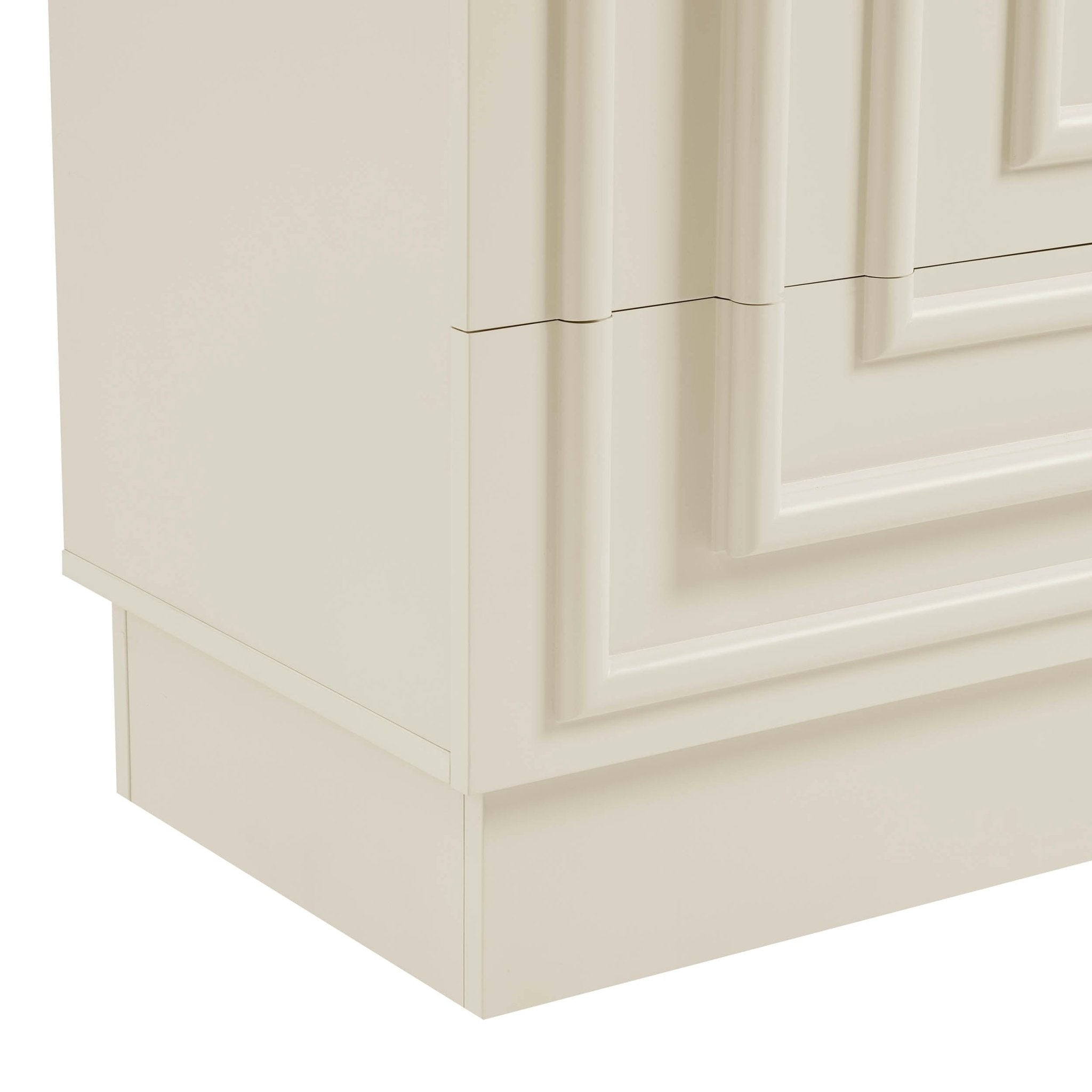 Commode à 3 tiroirs – Crème