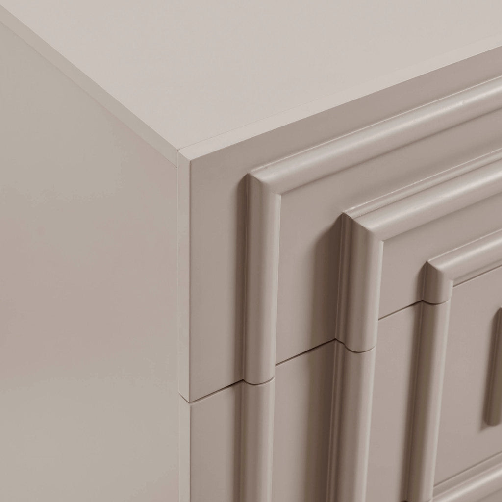 Commode 3 tiroirs - Taupe