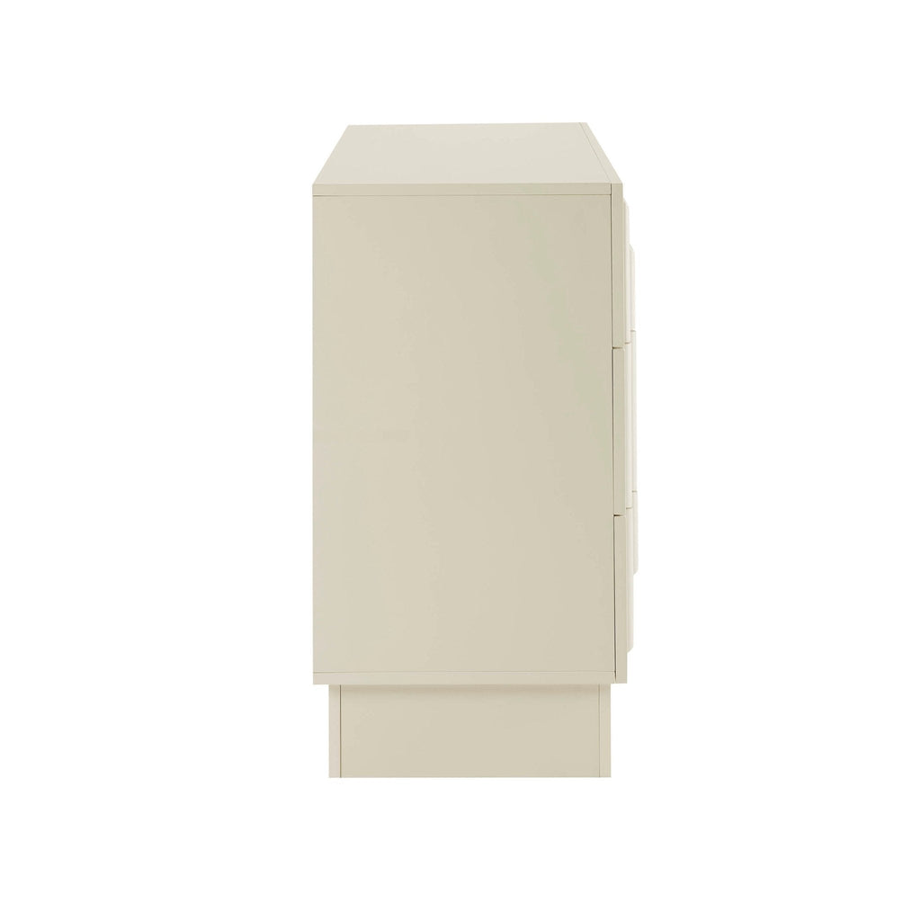 Commode 6 tiroirs - Crème