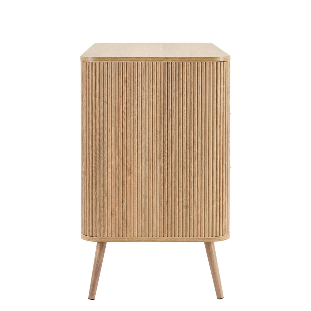 Commode grande 3 tiroirs - Bois clair