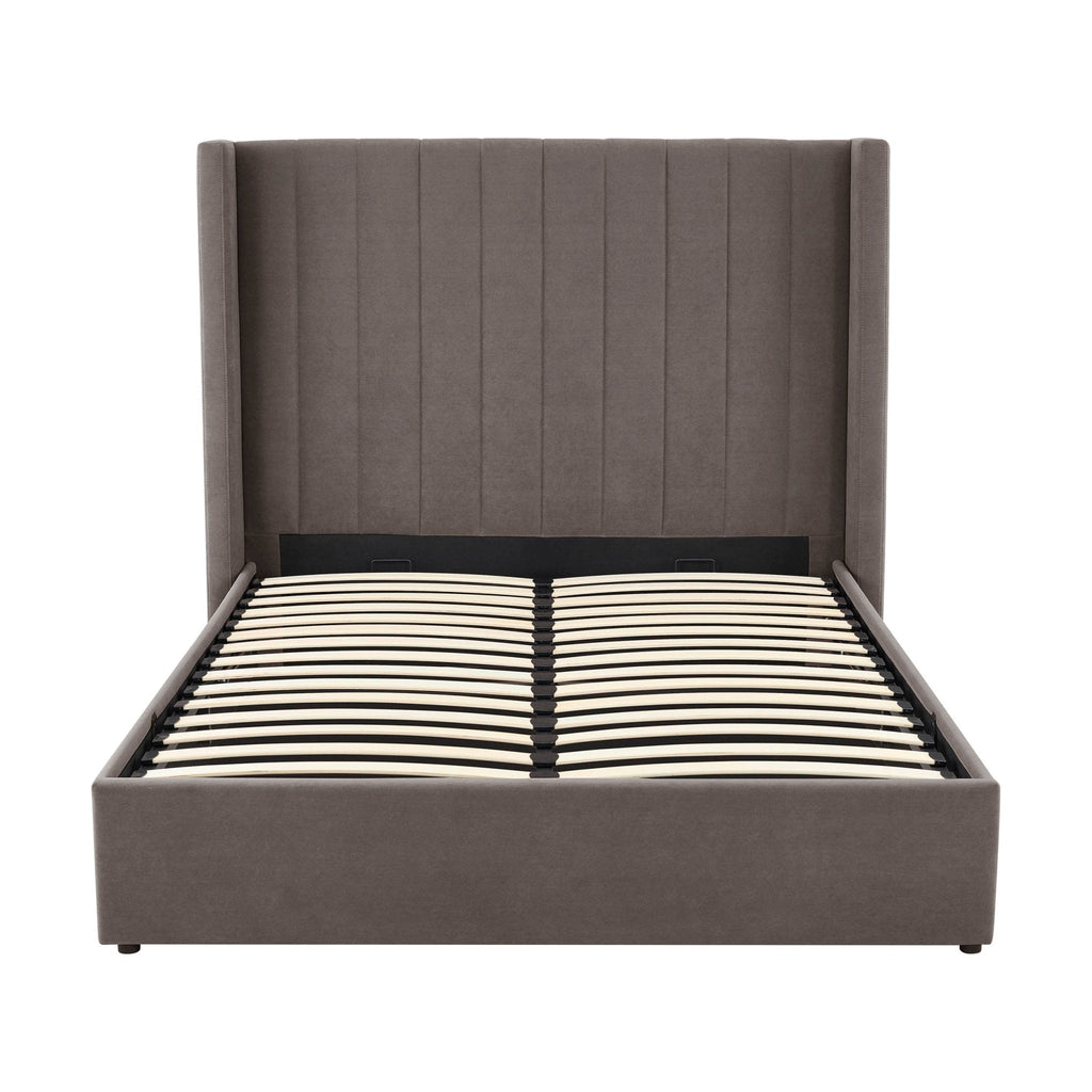 Lit coffre - Taupe
