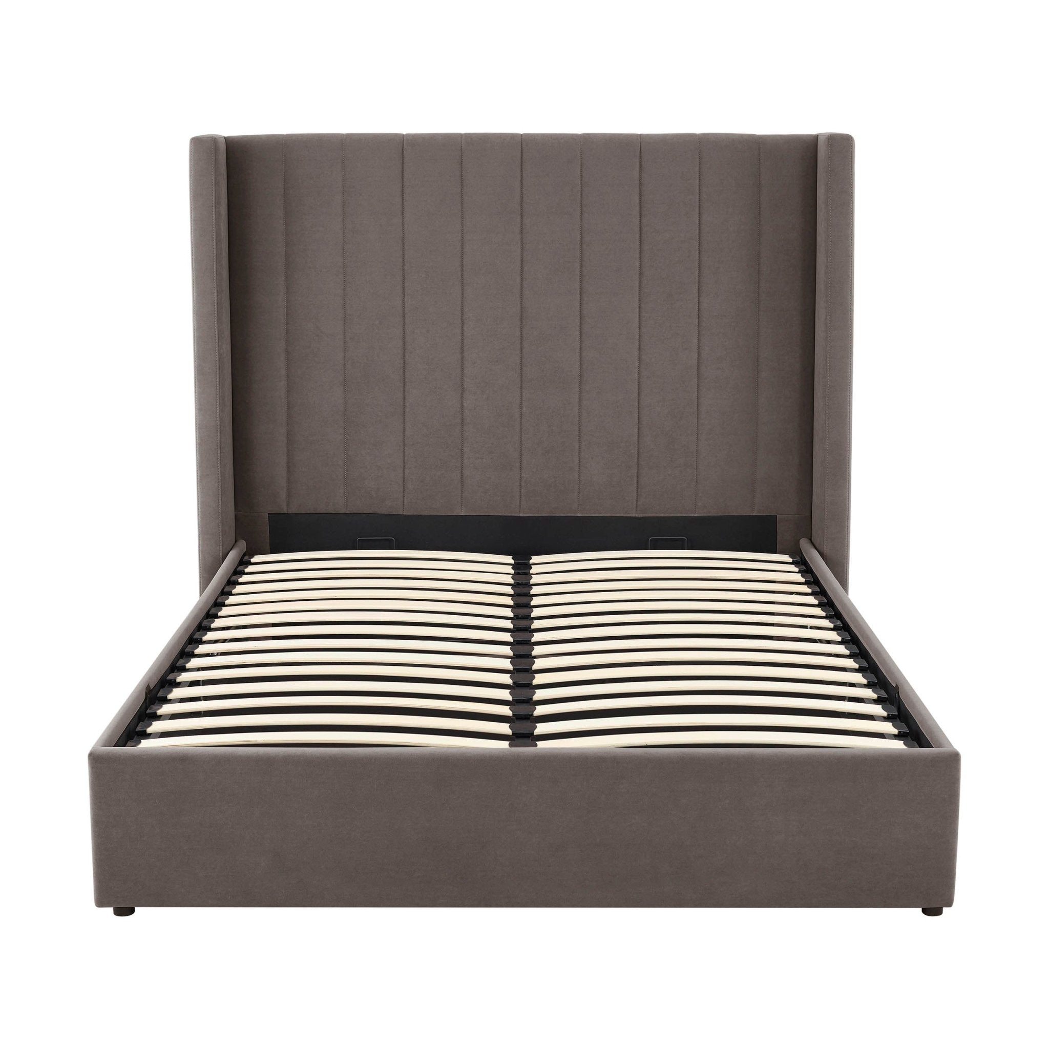 Lit coffre - Taupe