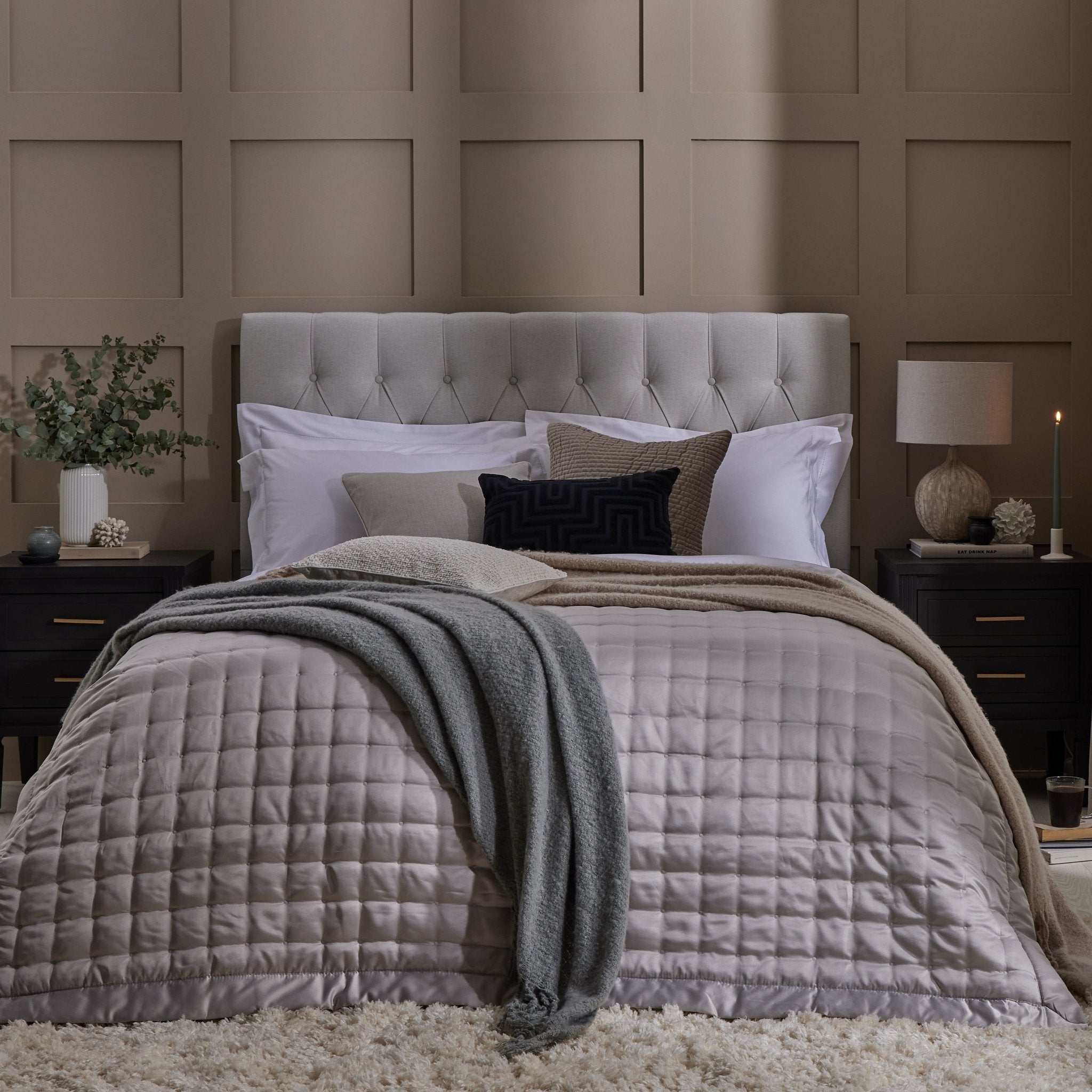 Lit coffre de rangement - Naturel