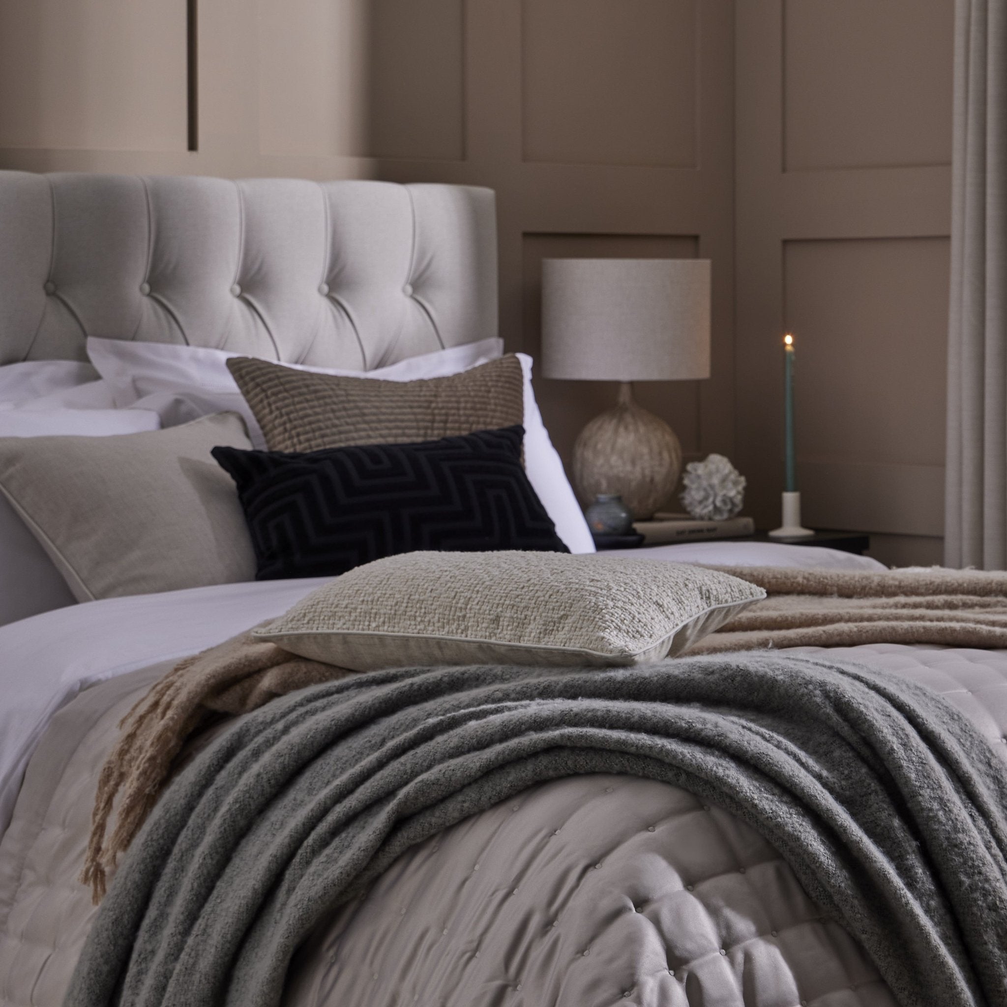 Lit coffre de rangement - Naturel