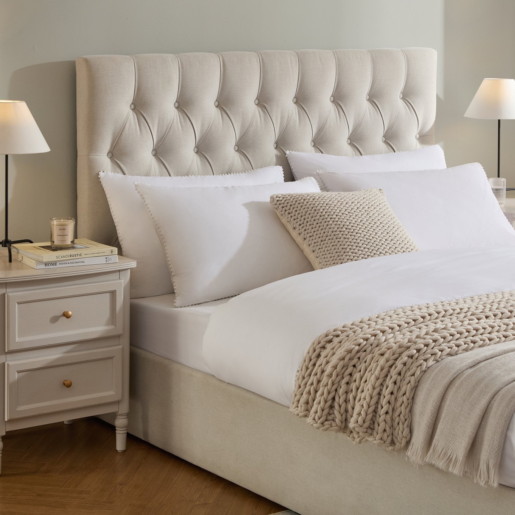 Lit coffre de rangement - Naturel