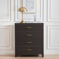 Commode 4 tiroirs - Bois foncé