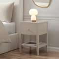 Table de chevet 1 tiroir - Taupe