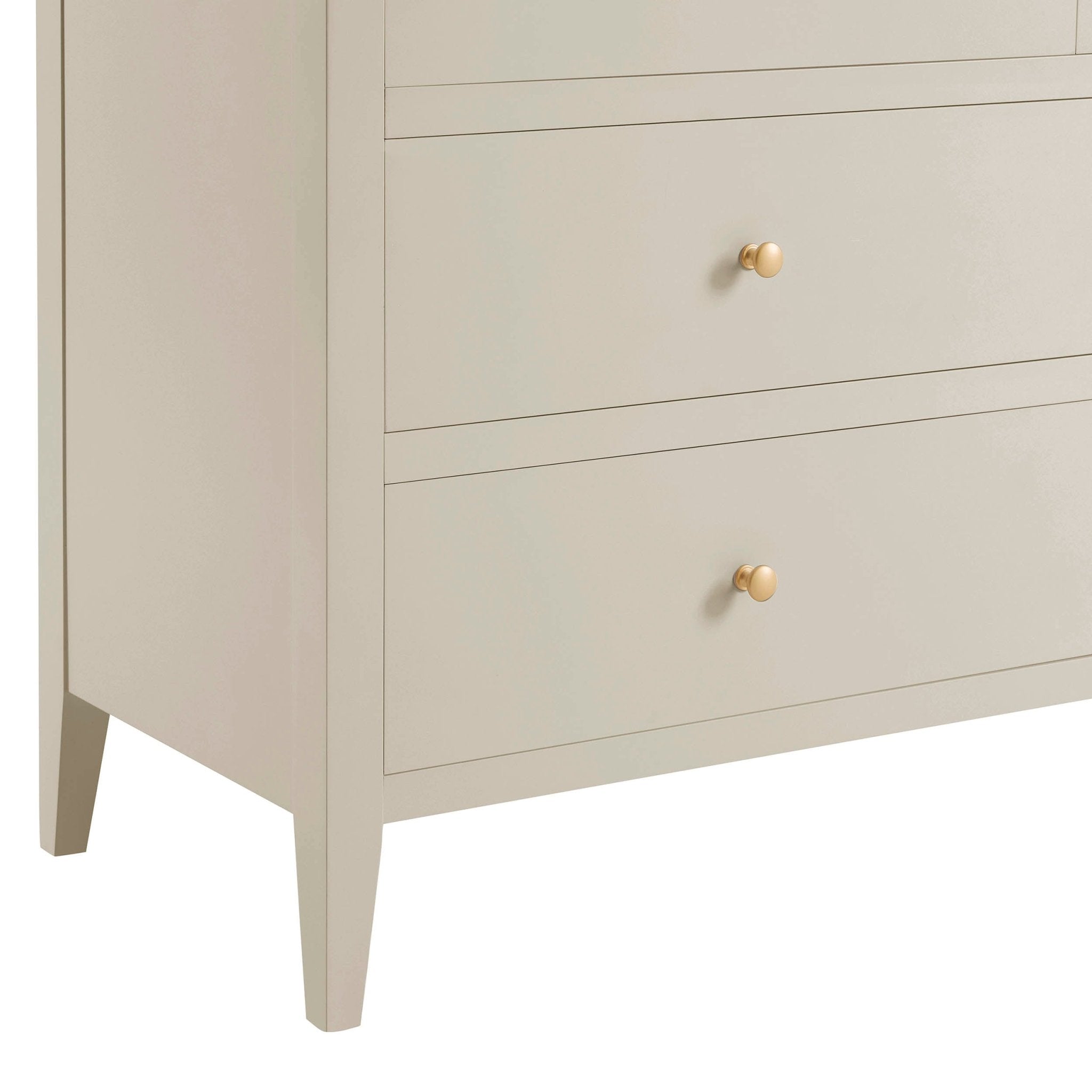 Commode 4 tiroirs - Crème