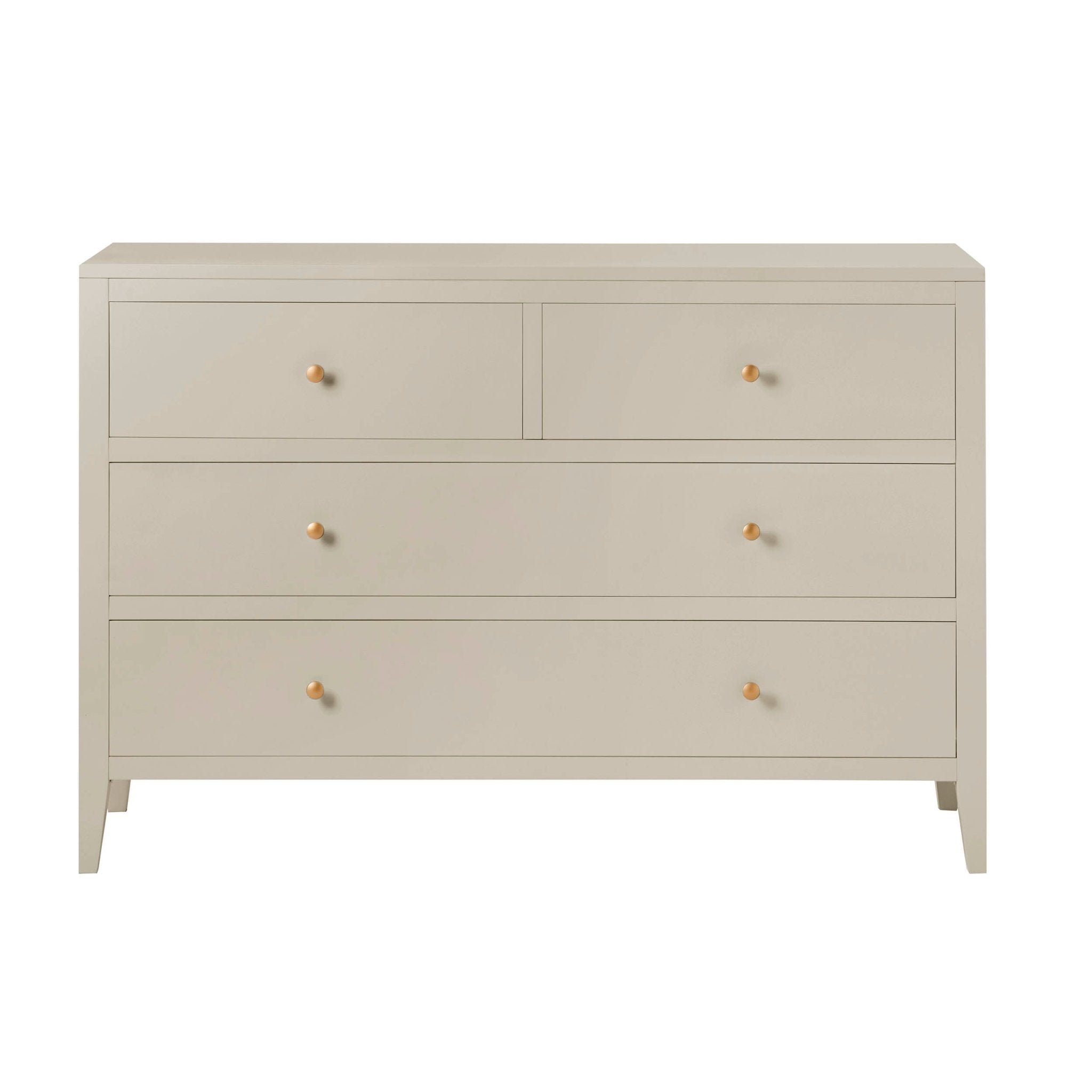 Commode 4 tiroirs - Crème