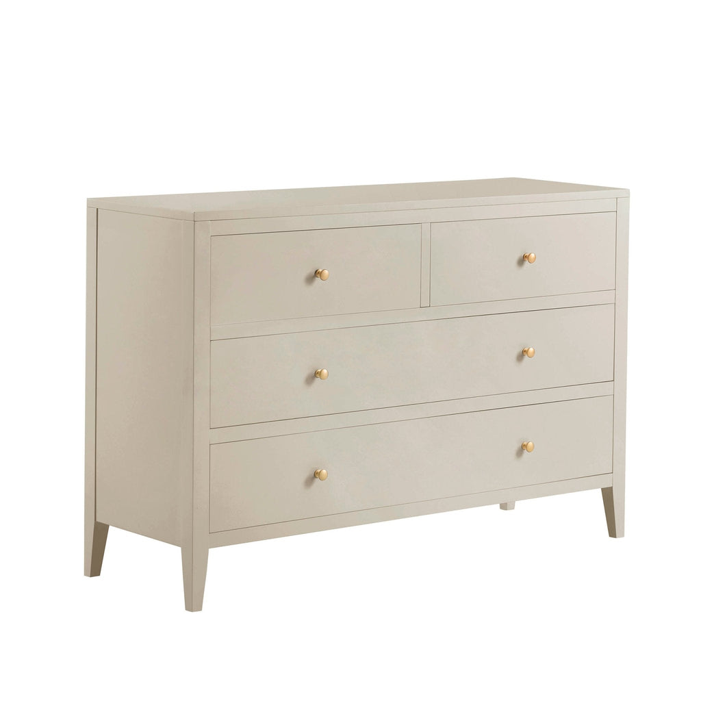 Commode 4 tiroirs - Crème