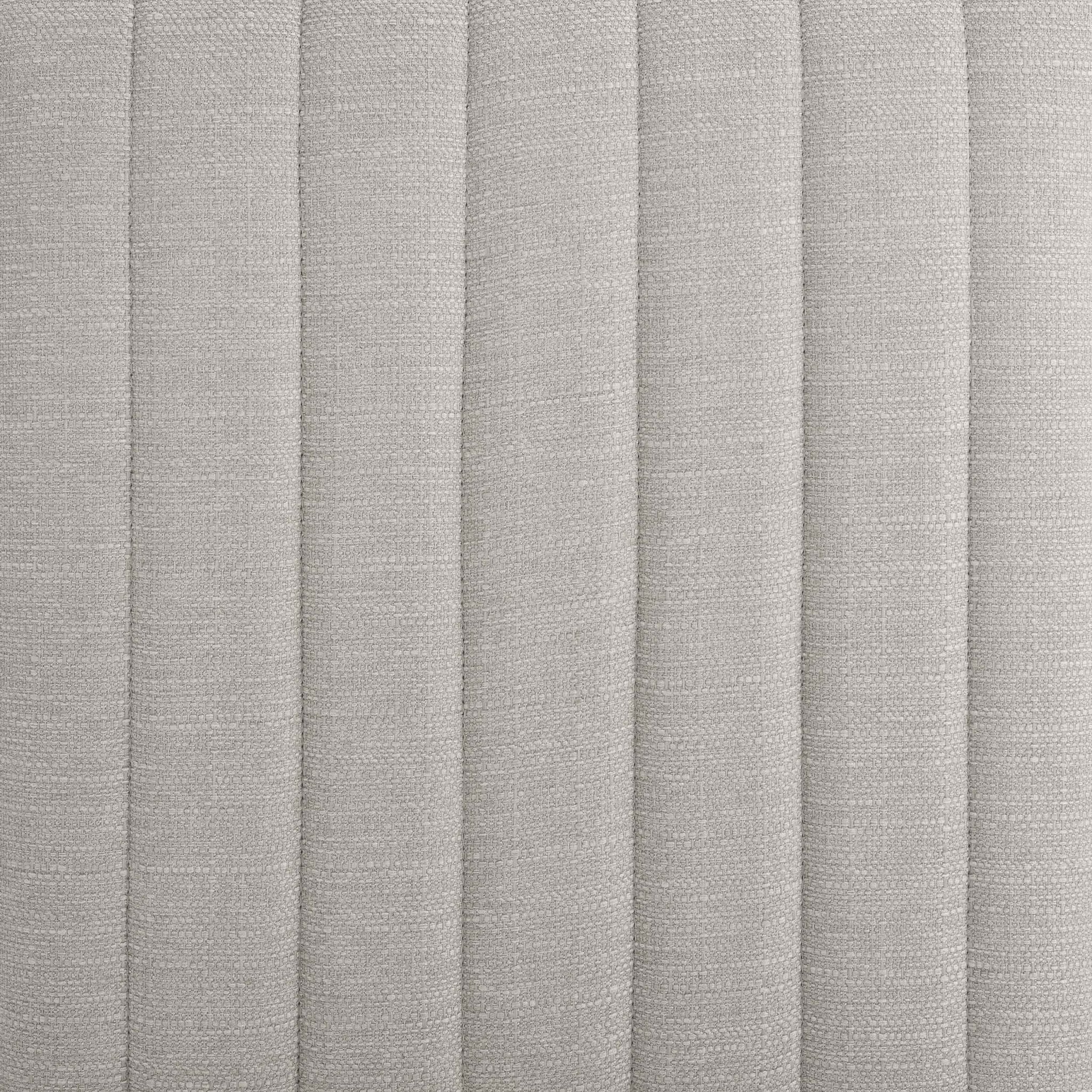 Banc à panneaux - Gris pierre