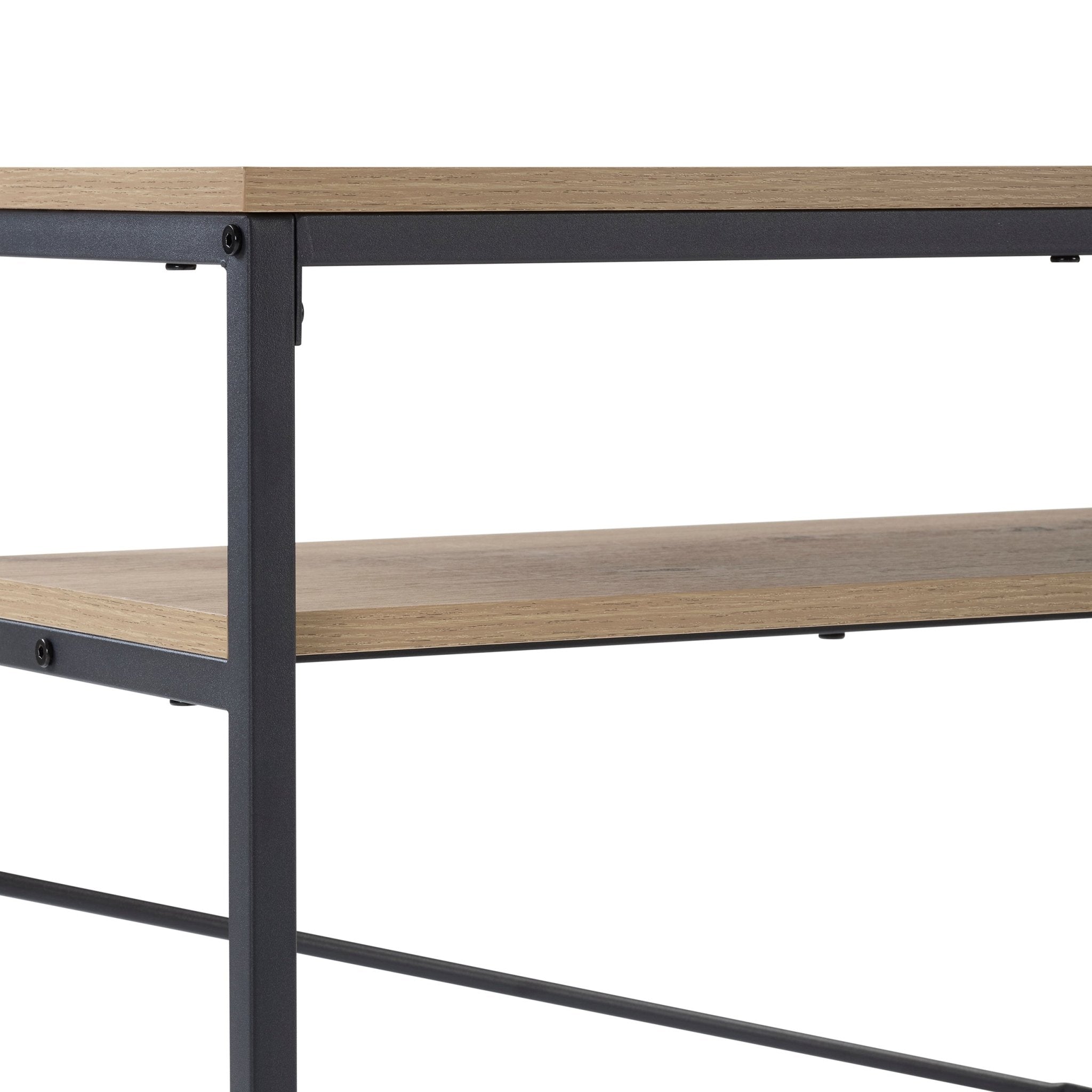Coiffeuse console - Effet chêne