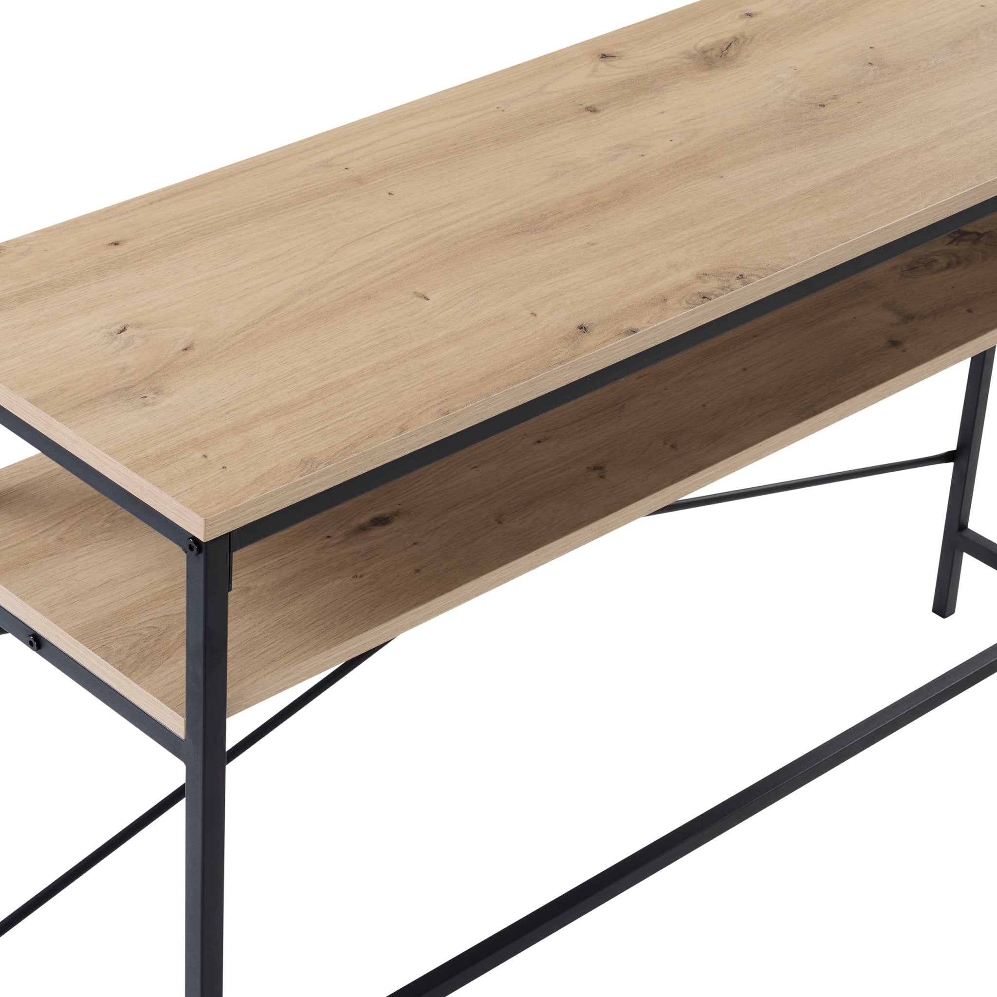 Coiffeuse console - Effet chêne