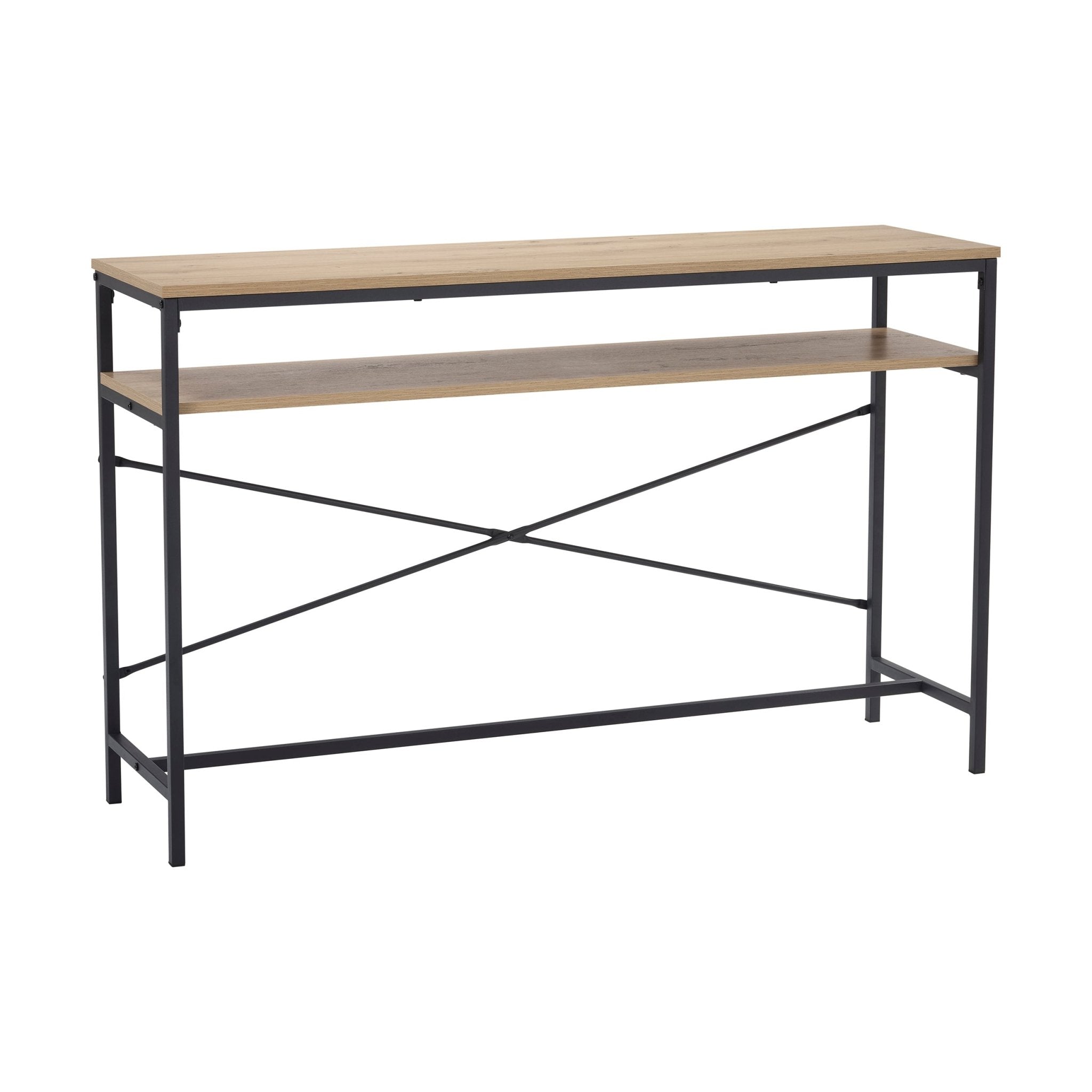 Coiffeuse console - Effet chêne