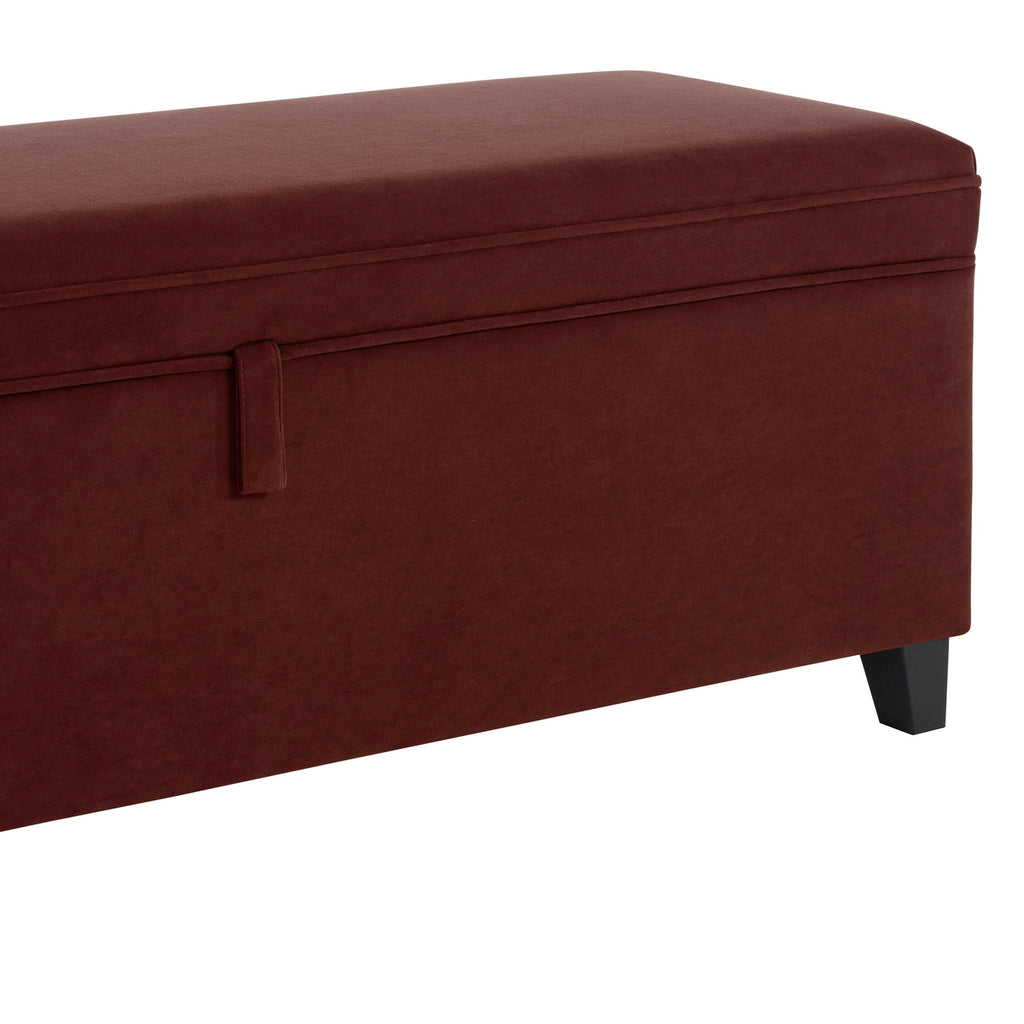 Pouf de rangement – Rouille