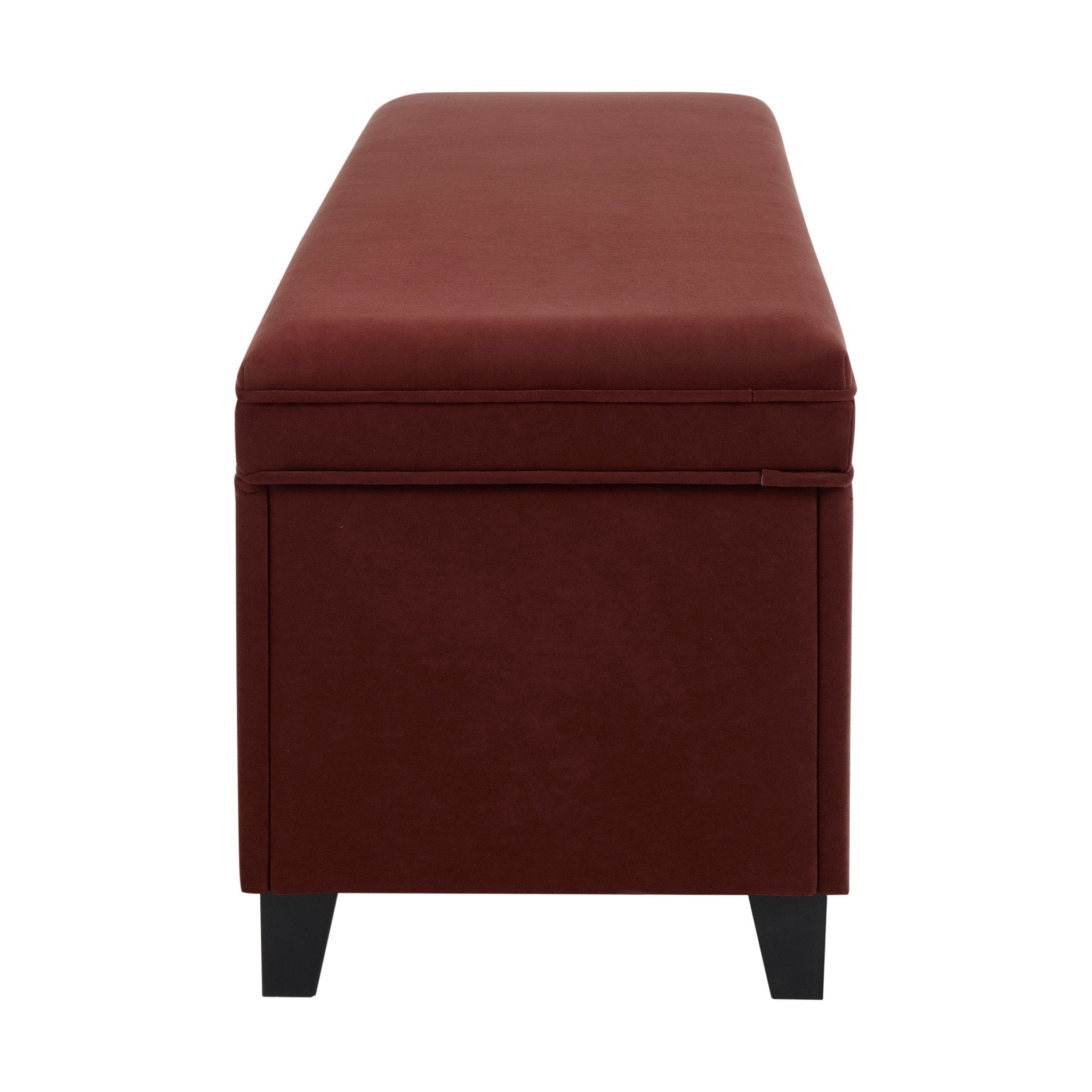 Pouf de rangement – Rouille